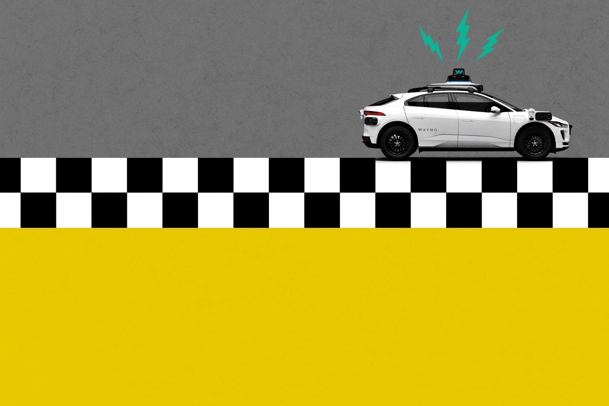 A Waymo car.