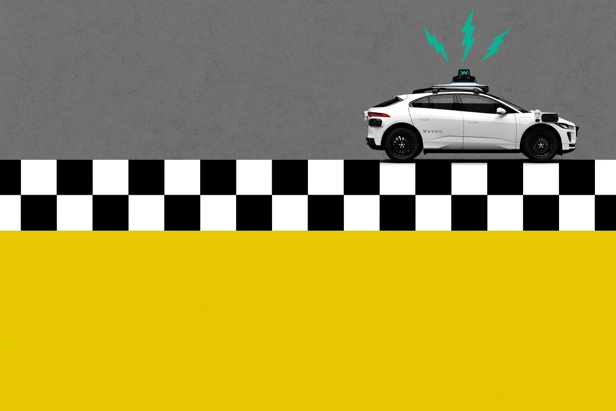 A Waymo car.