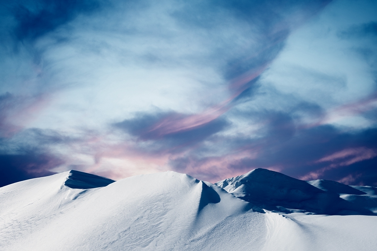 Arctic clouds.