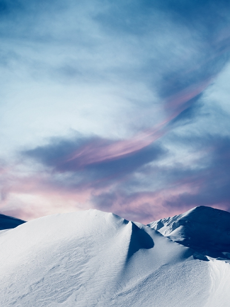 Arctic clouds.