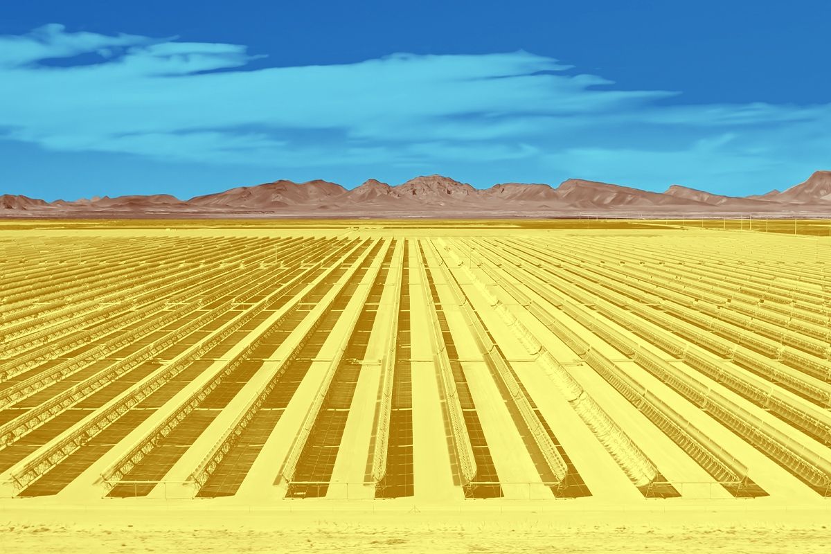 Solar panels.