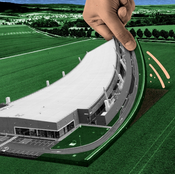 Peeling off a data center.