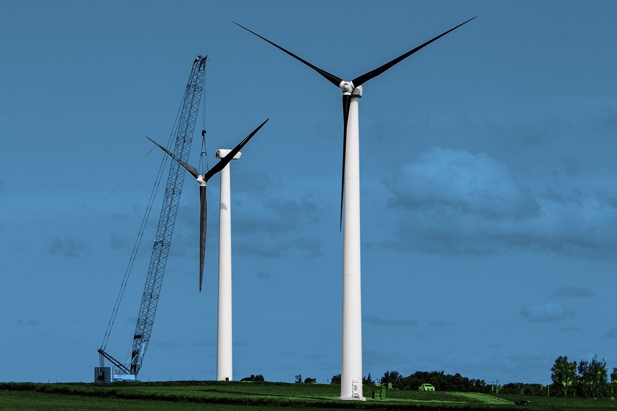 Onshore wind.