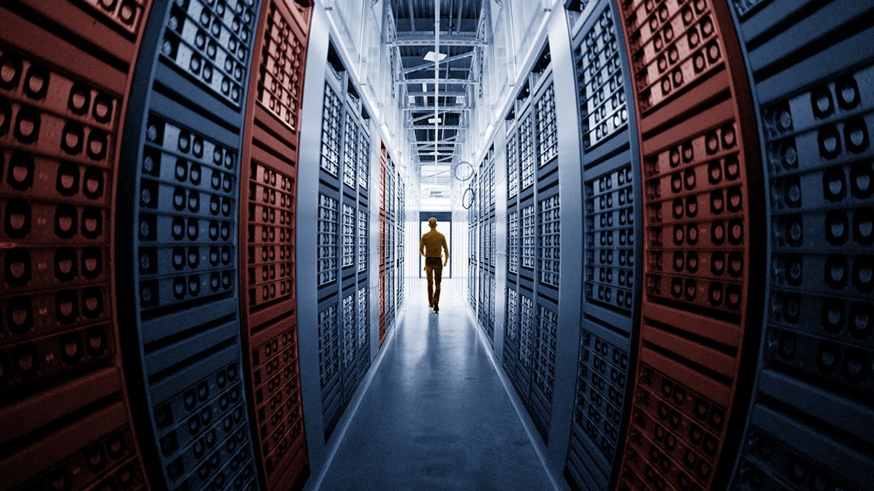 A data center.