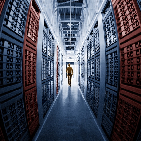 A data center.