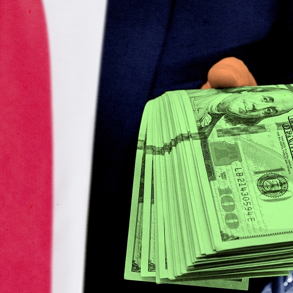 A Trump handout.