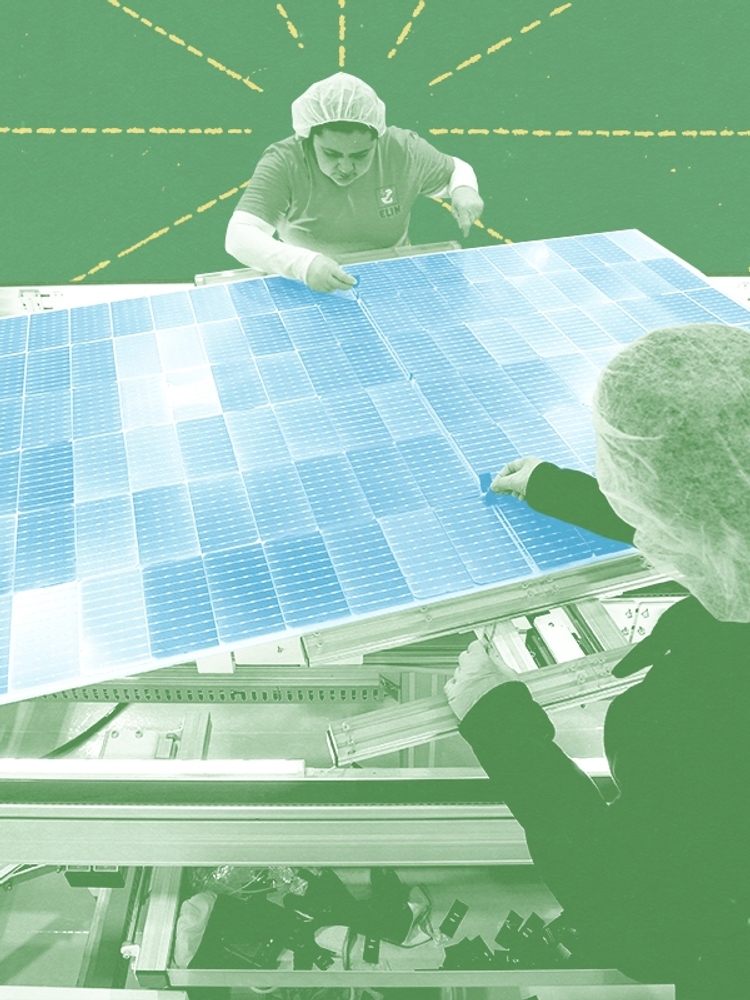 Solar manufacturing.