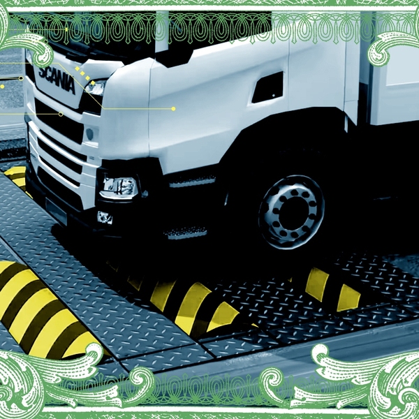A truck using REPs technology.