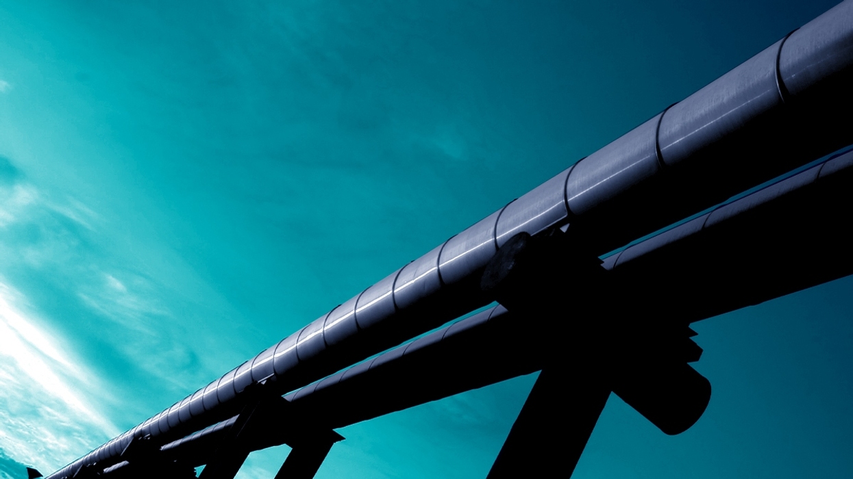 An LNG pipeline.