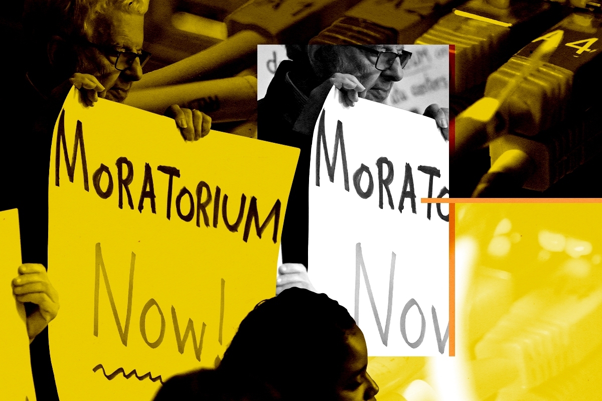 Data center protesters.