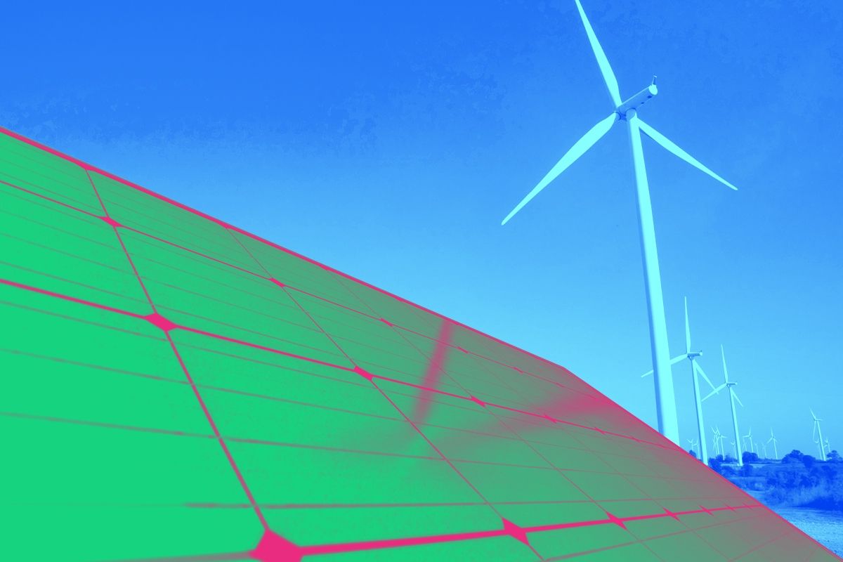 Wind and solar power.