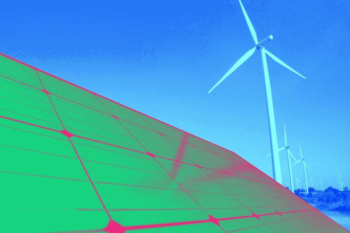 Wind and solar power.