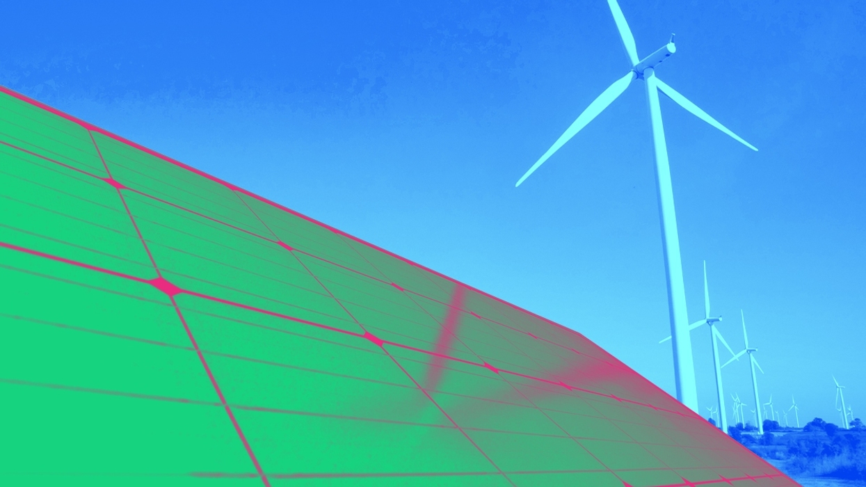 Wind and solar power.