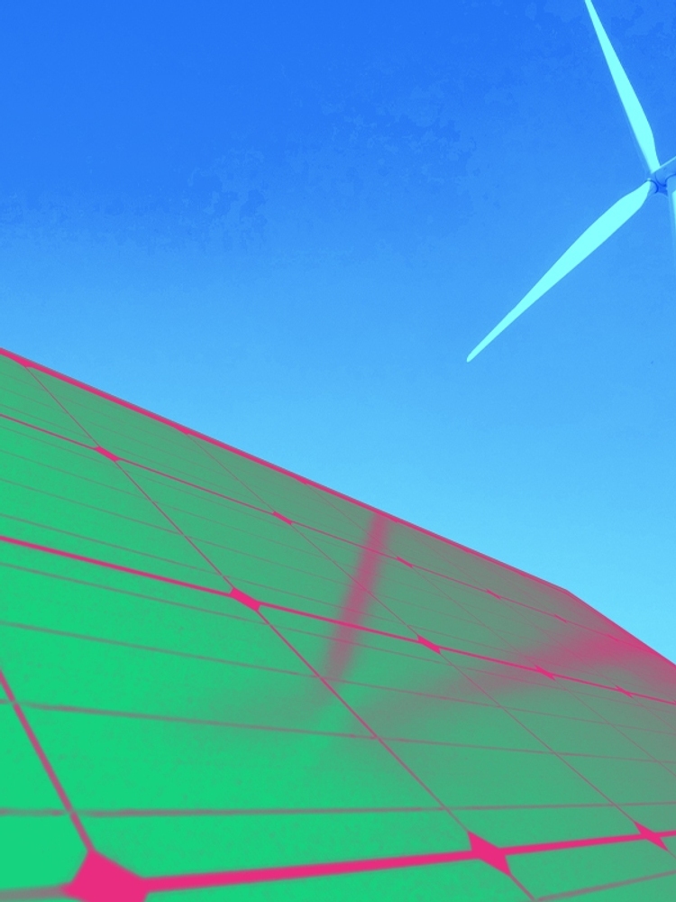 Wind and solar power.
