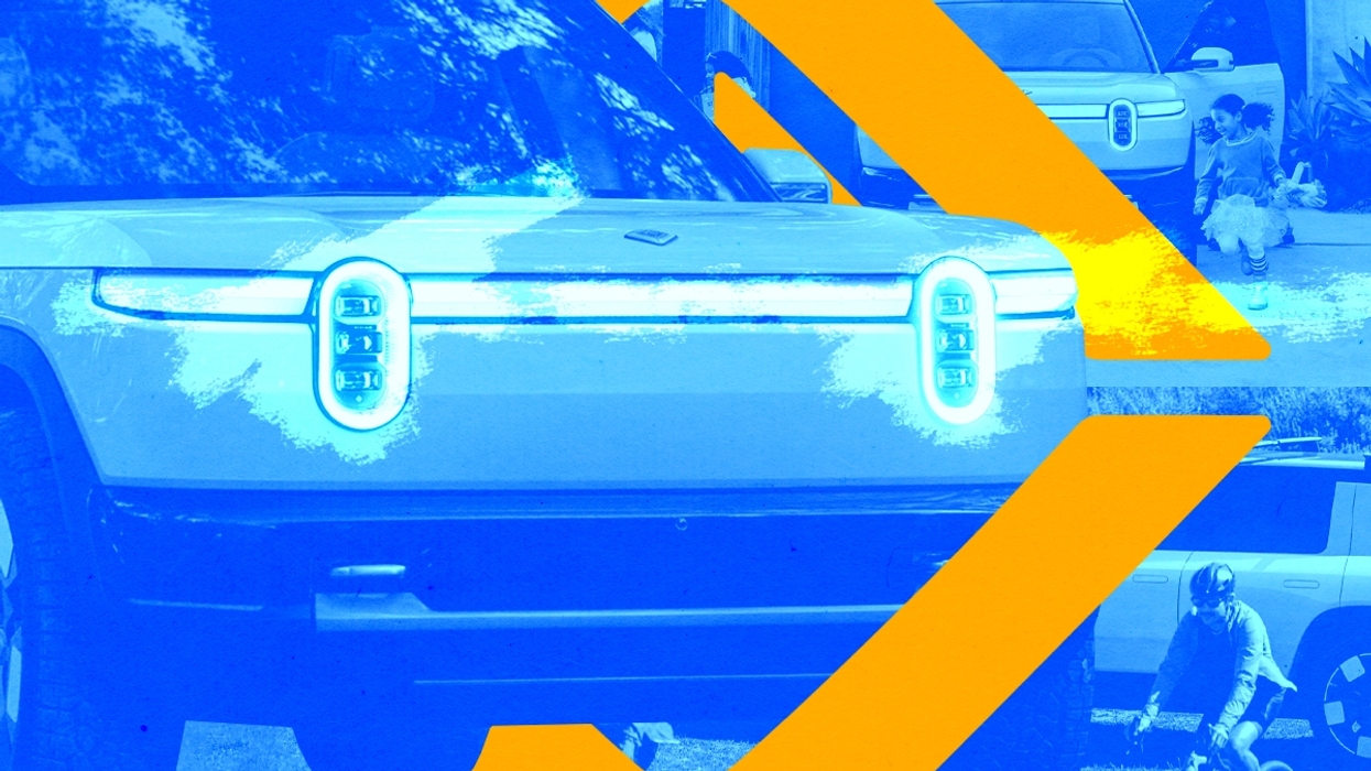 A Rivian R2.