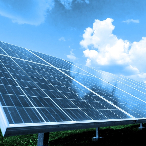 Solar panels.