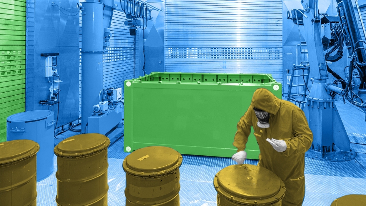 Plutonium storage.