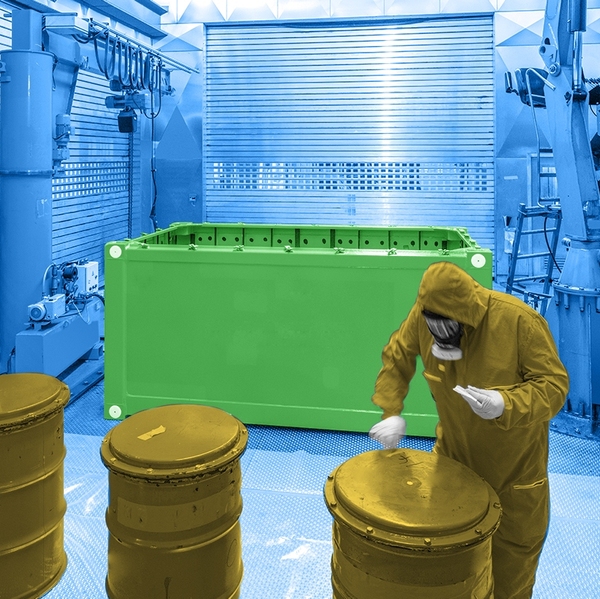 Plutonium storage.