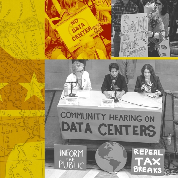 Data center protests.