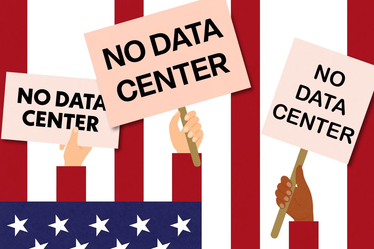 Data center protesters.
