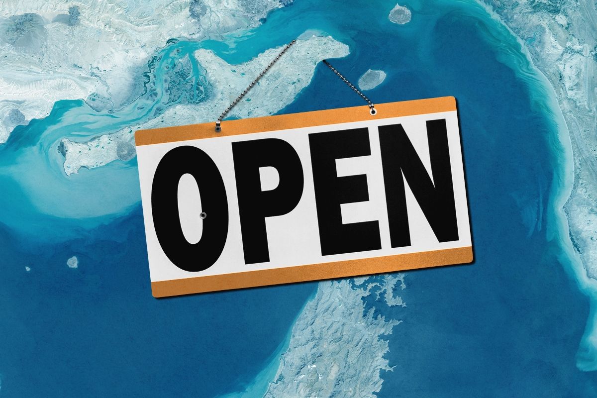 The Strait of Hormuz is open.