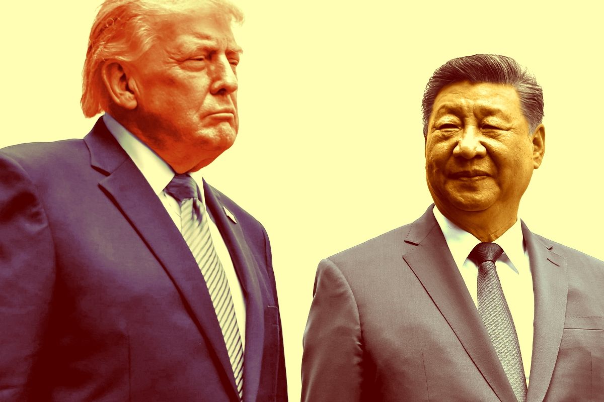 Donald Trump and Xi Jinping.