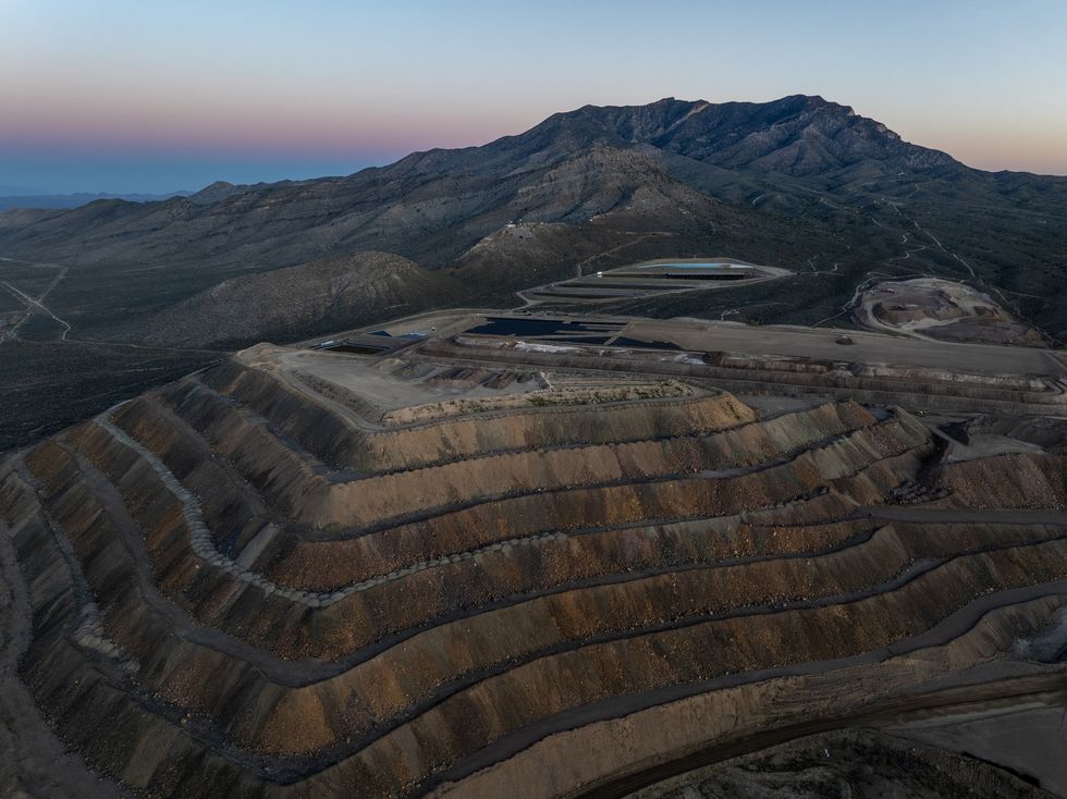 MP Materials\u2019 Mountain Pass Rare Earth Mine.