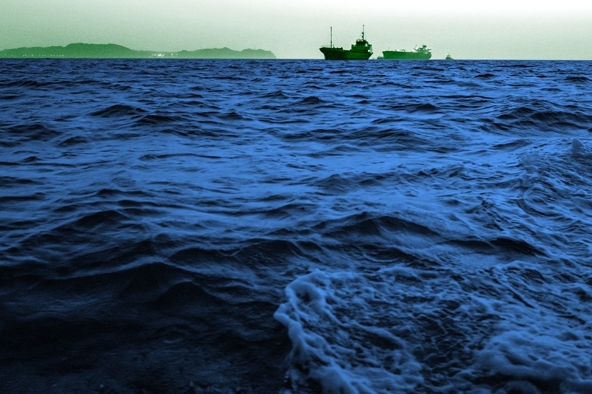 The Strait of Hormuz.