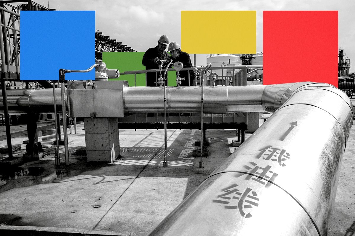 Chinese oil.
