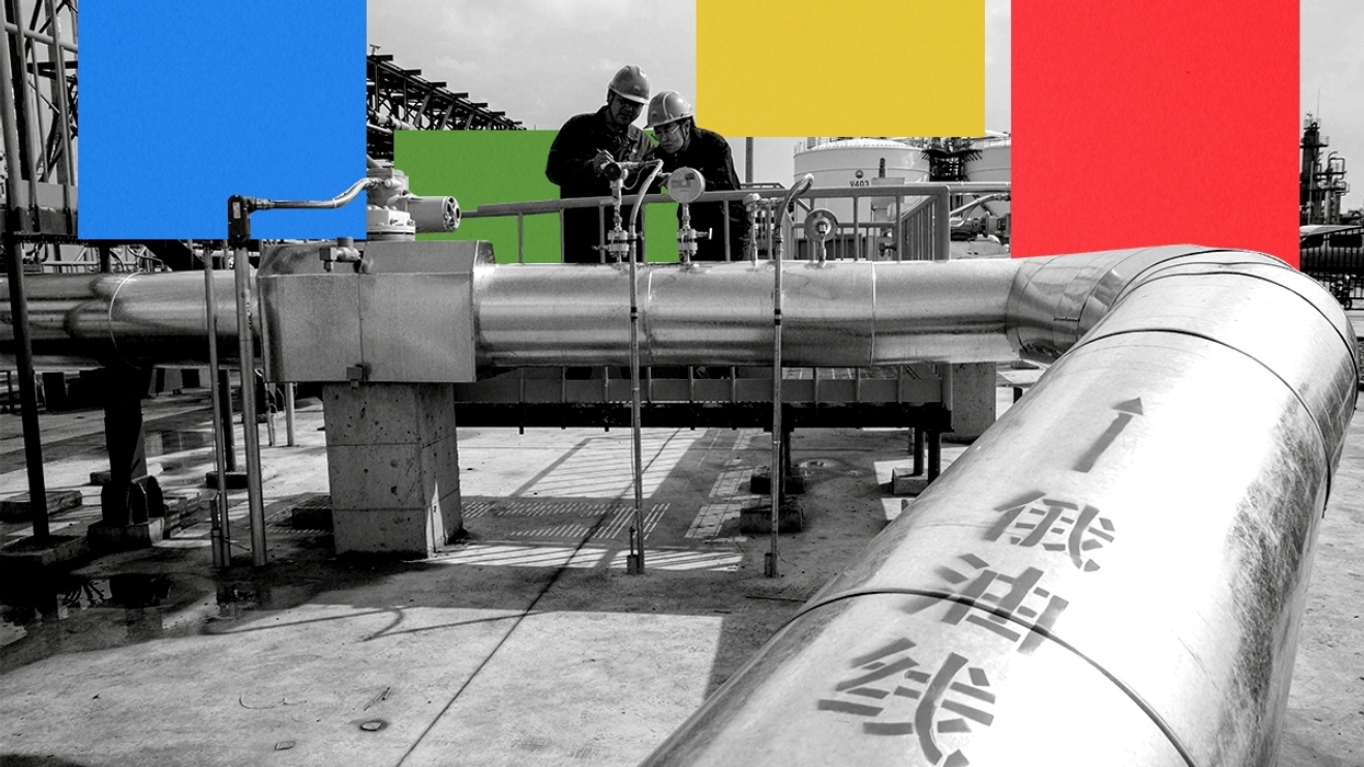 Chinese oil.