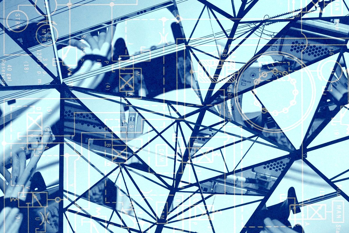 Power lines and cords.