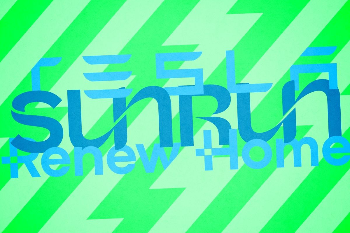Tesla, Sunrun, and Renew Home logos.