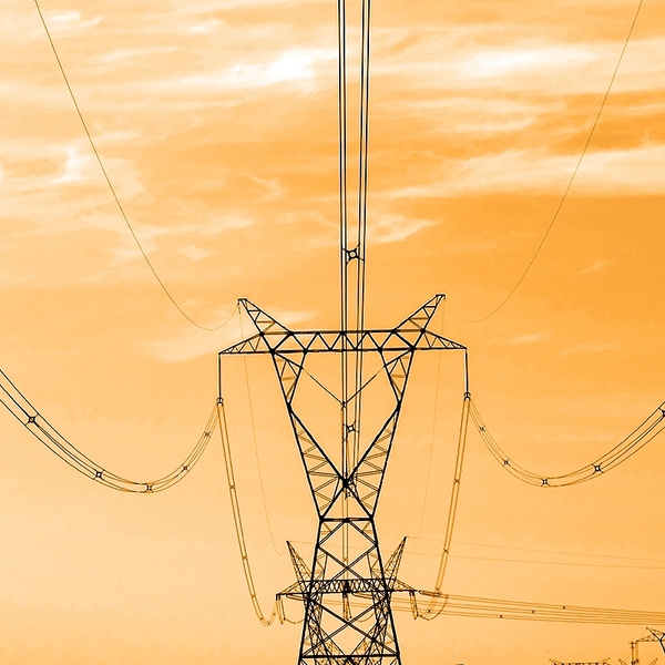 Power lines.