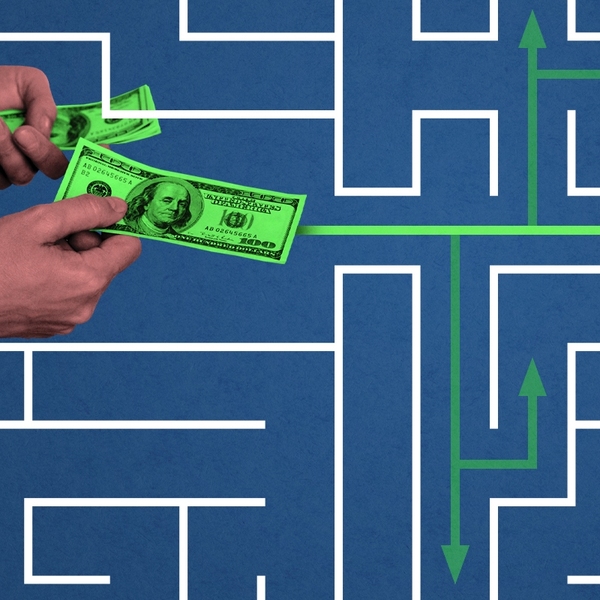 A money maze.