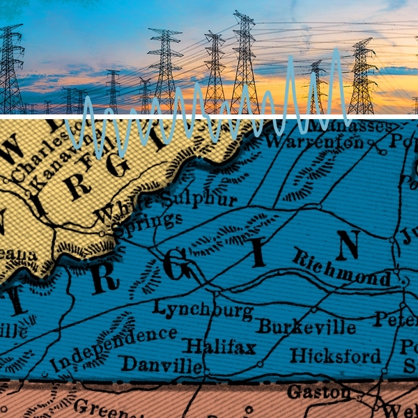 Virginia and power lines.