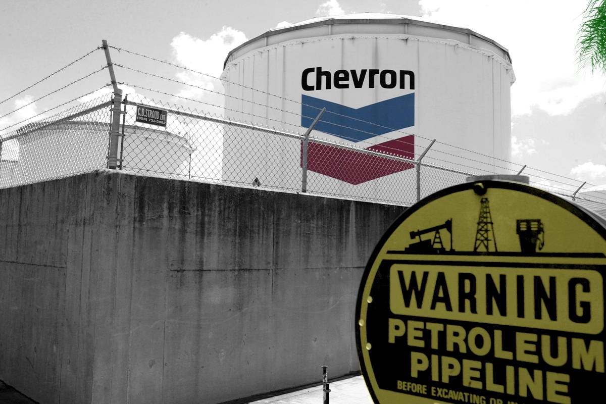A Chevron facility.