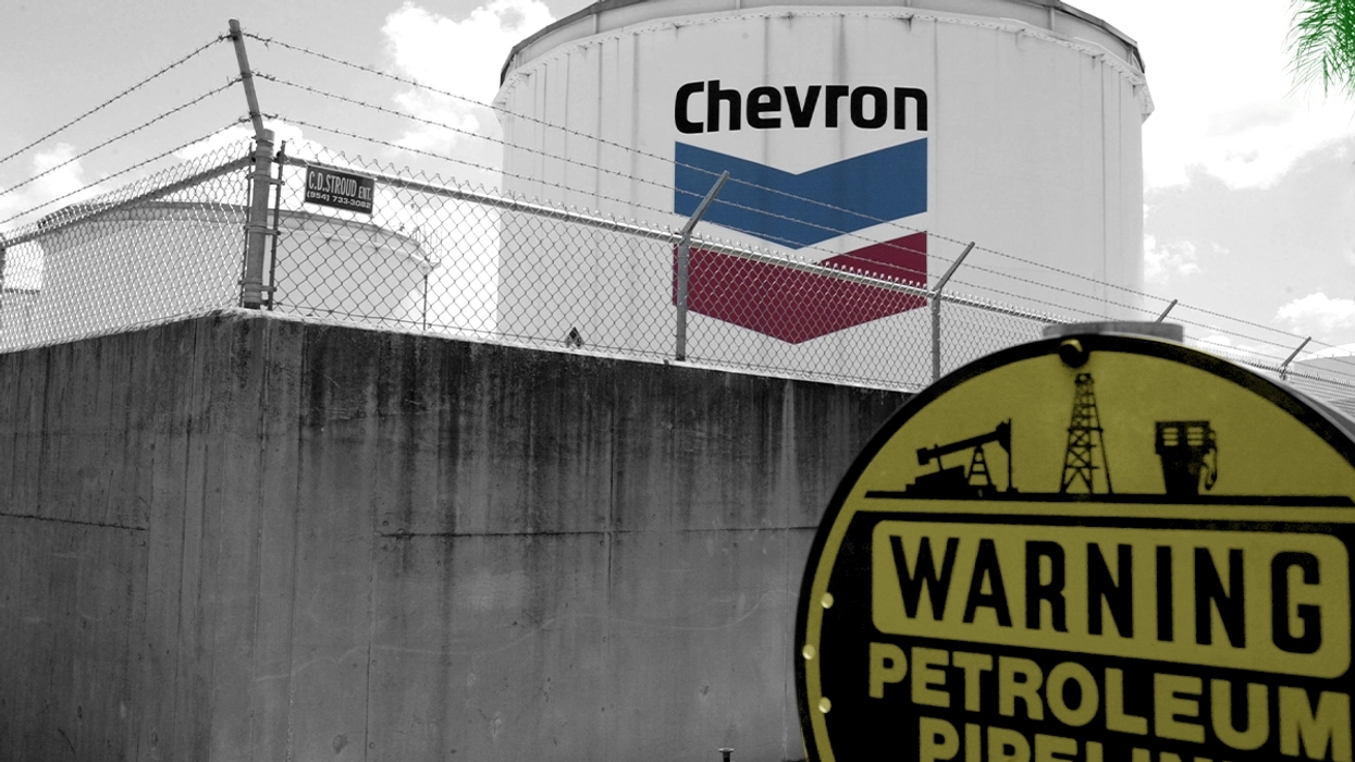 A Chevron facility.