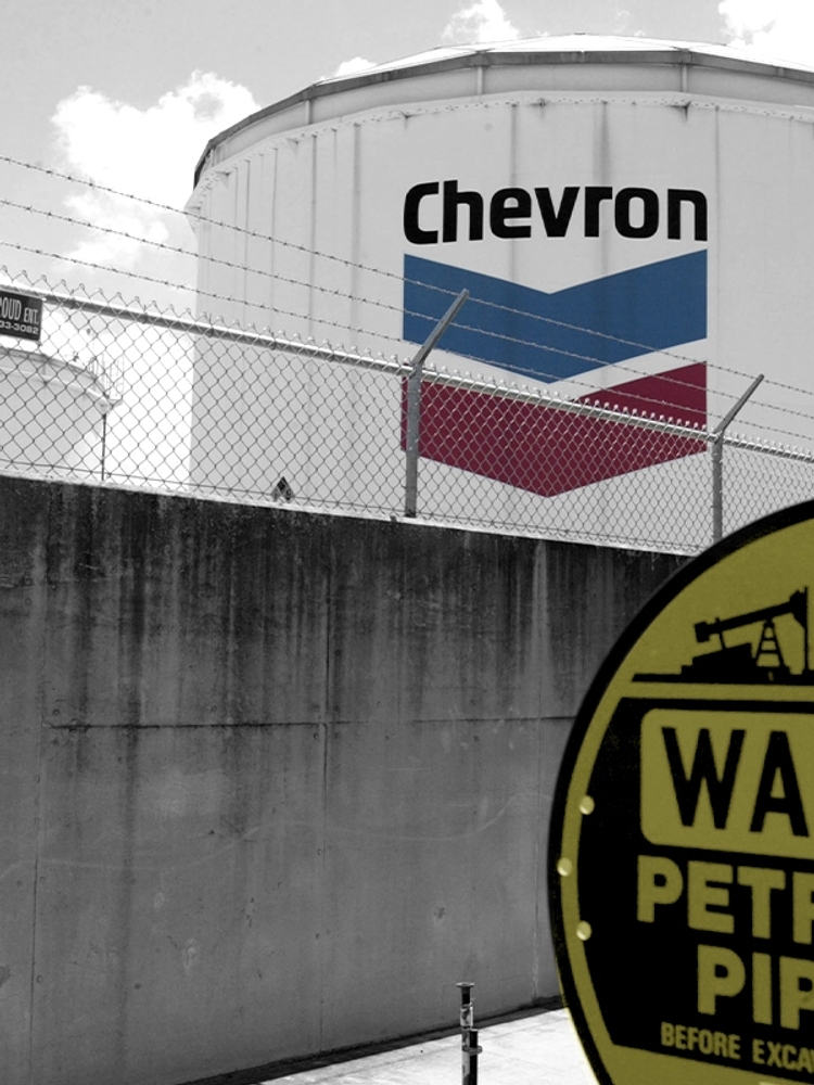 A Chevron facility.