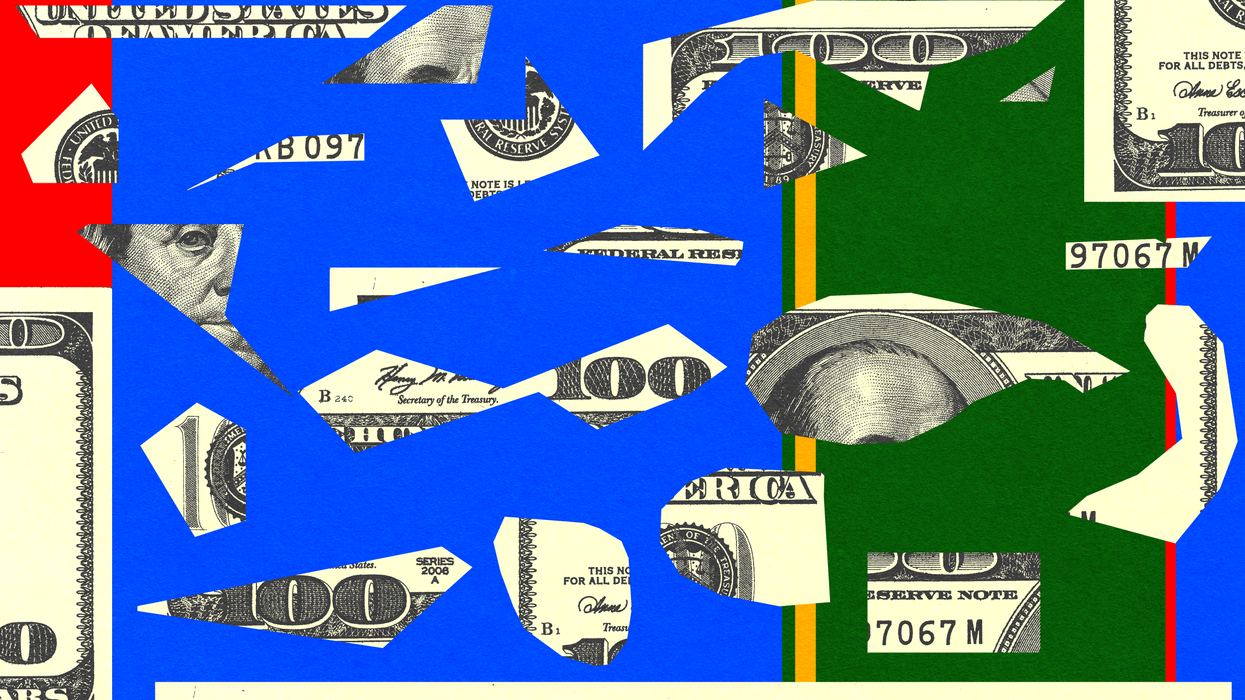 Hundred dollar bills.