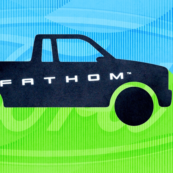 A pickup truck.