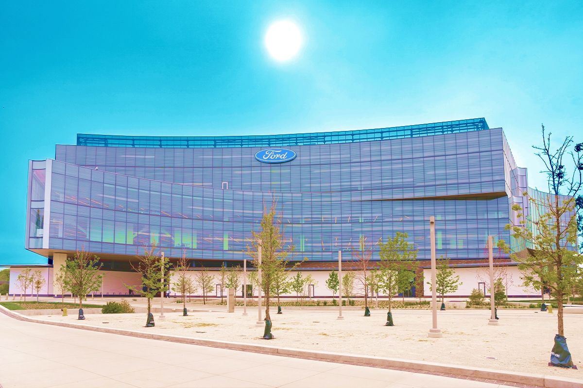 Ford headquarters.