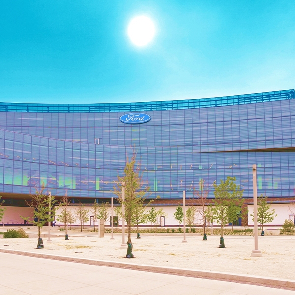 Ford headquarters.