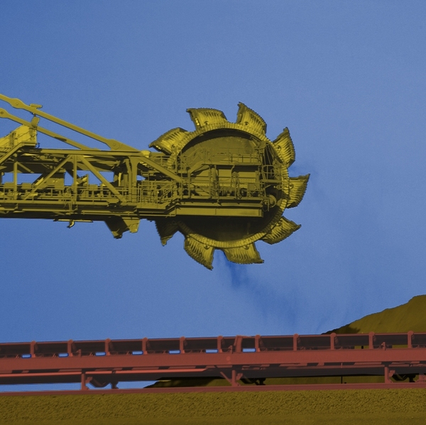 Mining machinery.