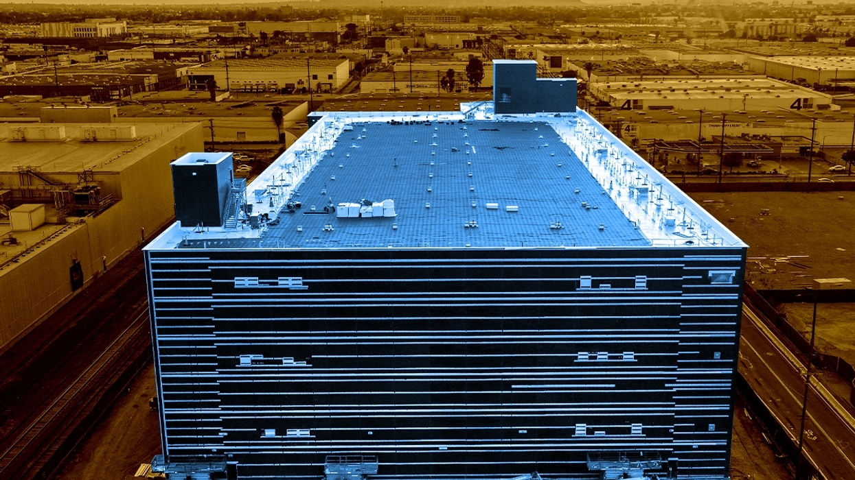 A data center.