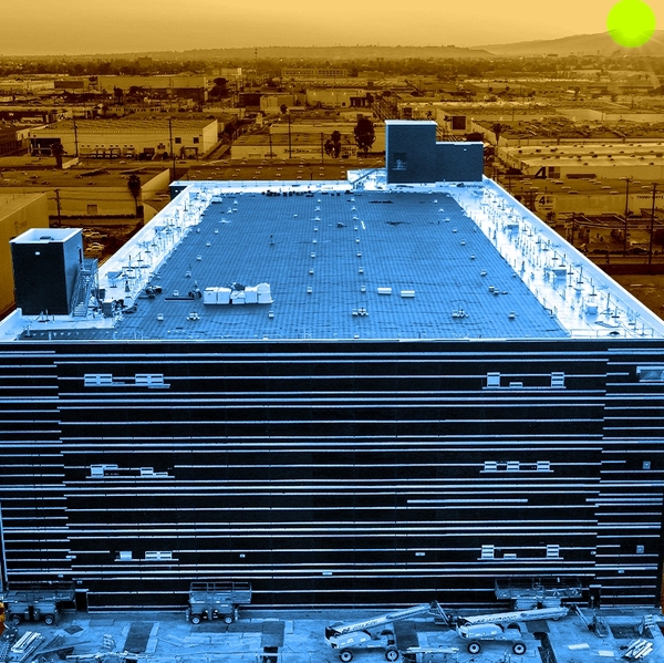 A data center.