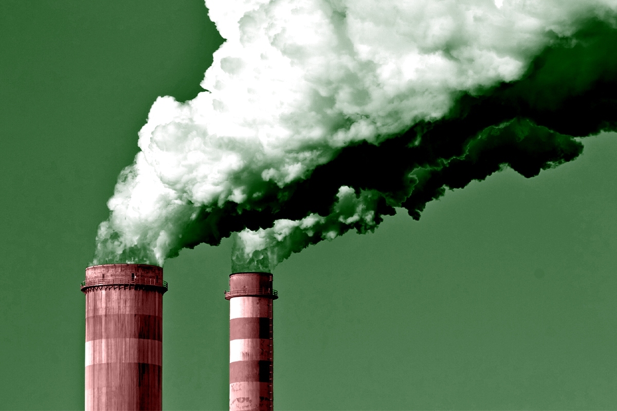 Smokestacks.