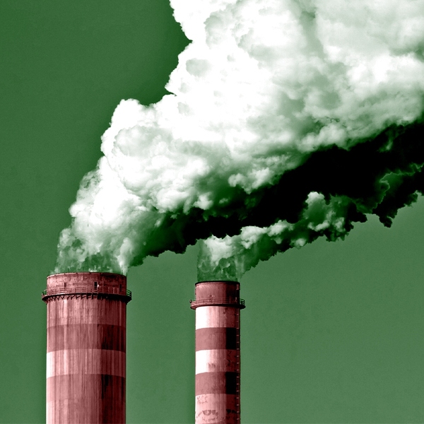 Smokestacks.