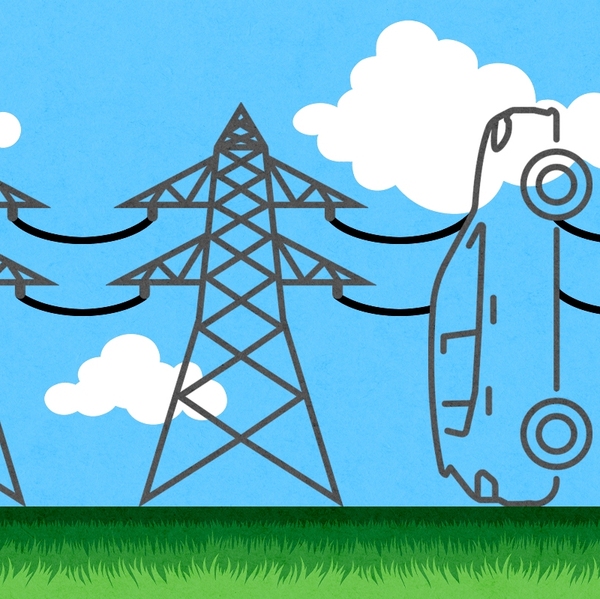 Power lines.