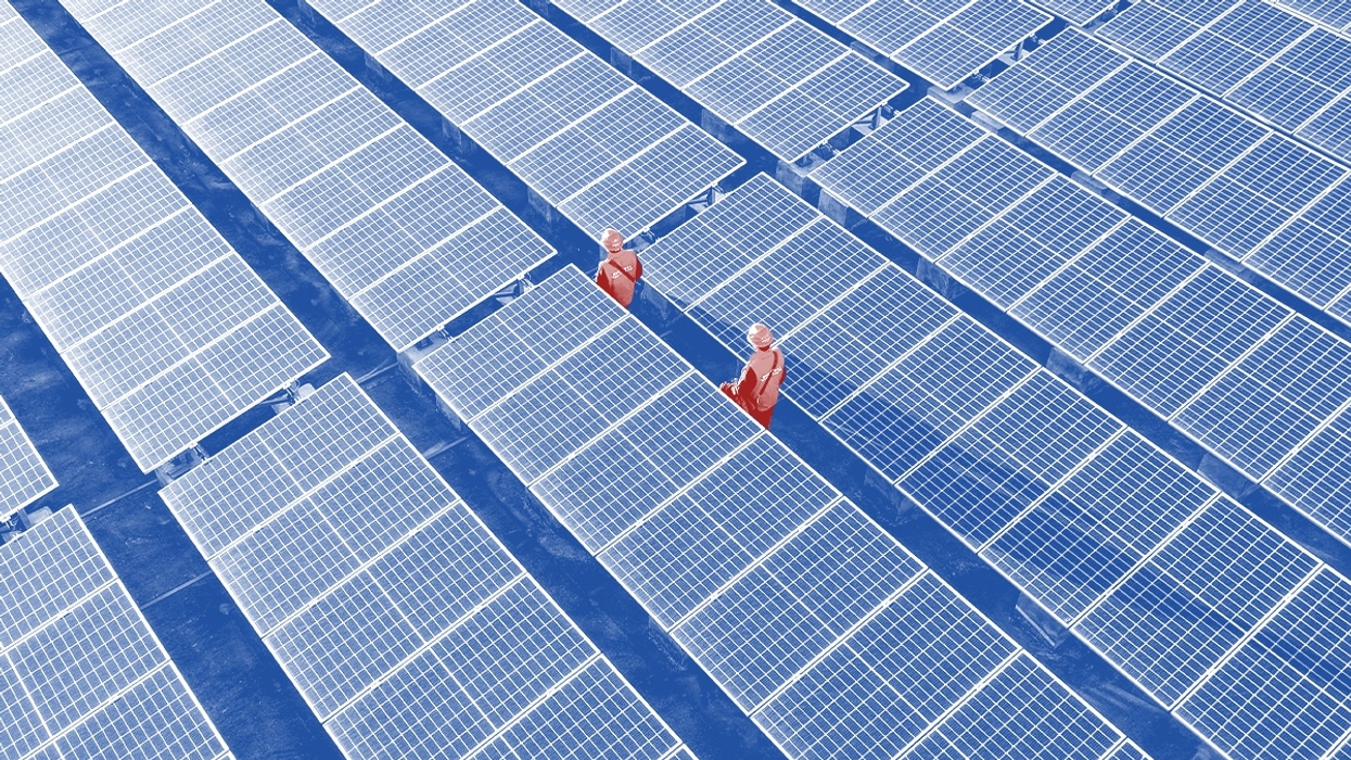 Solar workers.