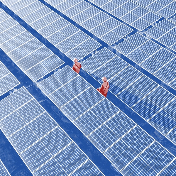 Solar workers.